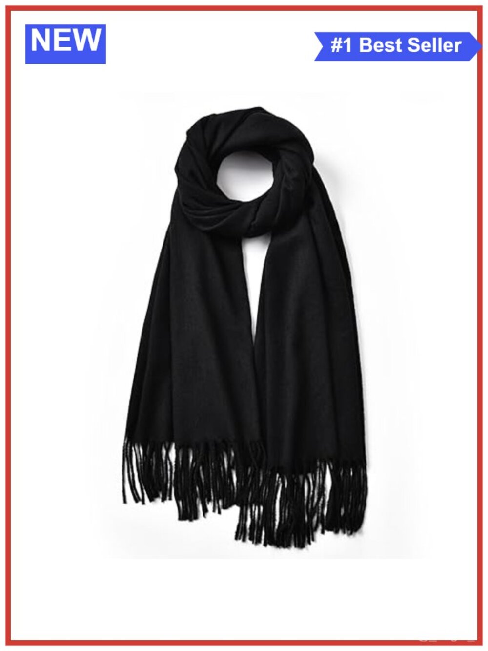 Soft 100% Polyester Women's Winter Scarf Large Shawl Wrap Blanket Scarf
